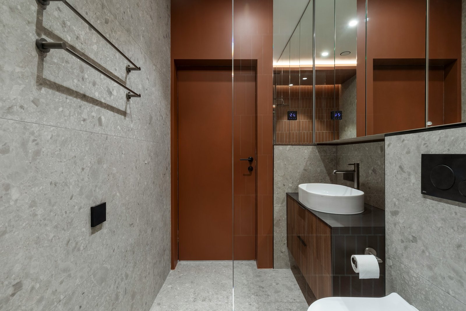 bathroom floor